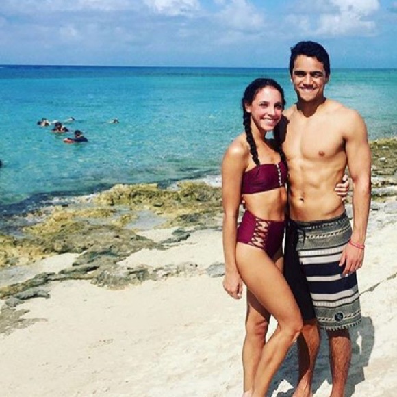 High waisted 2 piece bikini (worn once) - Picture 2 of 2